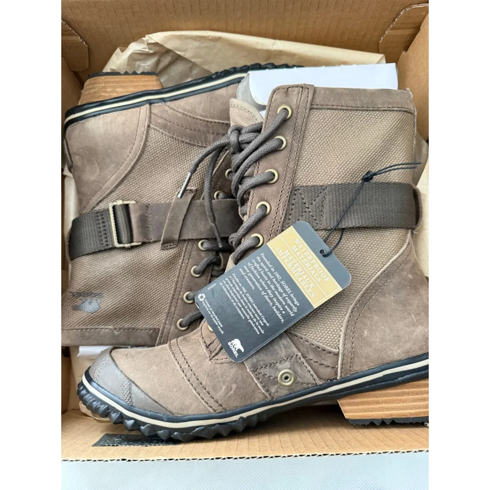 NWT Sorel Slim Boot Lace Major waterproof size US 6.5/UK 4.5/ EU 37.5
